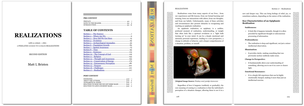 REALIZATIONS Sample Pages 1